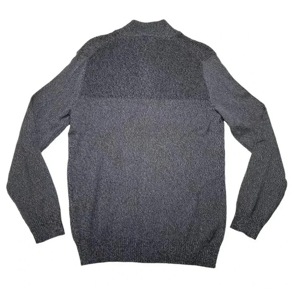 Club Room Dark Grey Marl Cotton Mens Sweater Size Small - Picture 8 of 9